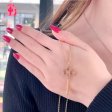 TIFEAMY&LOVE Official 18K Rose Gold Crown Key Necklace