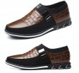 Men casual shoes Leather Outdoor Flat shoes