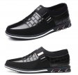 Men casual shoes Leather Outdoor Flat shoes