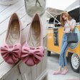 Women casual shoes Summer Fashion Leather Flat shoes
