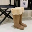 Women casual shoes Fashion Winter Tall wool snow boots